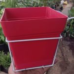 حامل لحوض مربع مقاس 18 سم