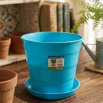 اصيص مقاس 19 سم لون لبني -مشتل اسكندرية