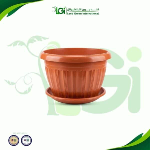 1000019127-600x600-1.jpg أصيص خورشيد مقاس 25 سم – لون طوبي - الصورة 1