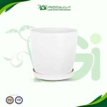 اصيص مرايا مقاس 30 سم – ابيض