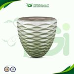 أصيص نباتات دايموند – 30 سم – بيج- بلاستيك