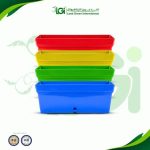 مجموعة 4 أحواض -50 سم – الوان (بدون حامل للبكونة)